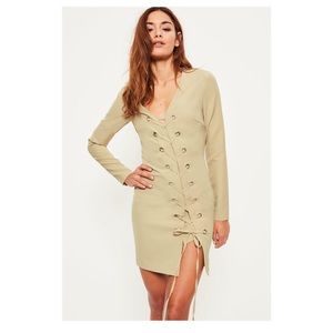 Missguided Side strap mini dress